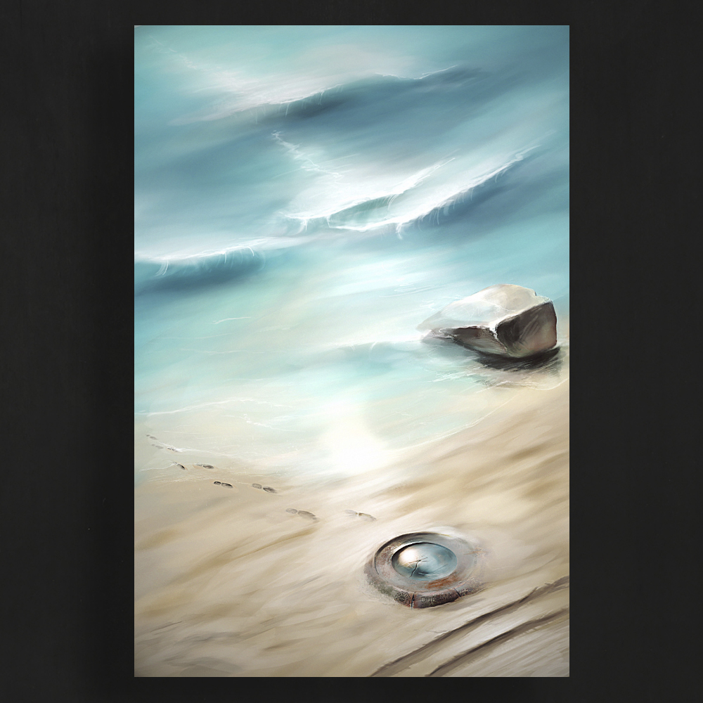 lighthouse, hut by the sea, deserted island, coast, waterside